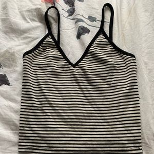 Stripped Crop Top